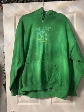 BDG Green Butterfly 'Free Your Energy' Hoodie